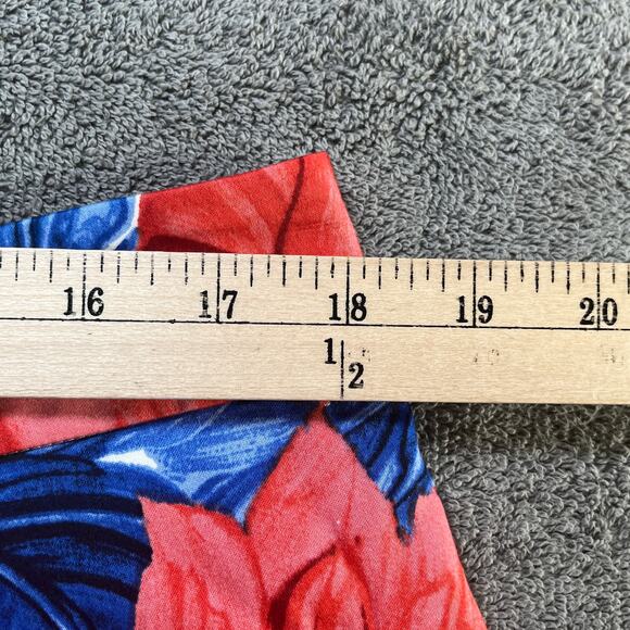 Talbots Skirt Women 14 Red Floral A-Line Pockets Business Career Office Work NEW - Picture 10 of 10